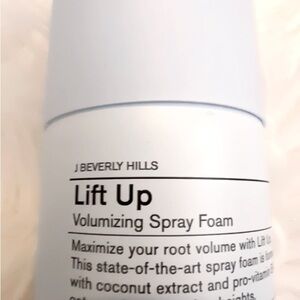 Brand new, J Beverly Hills lift Up hair moose delivers mega volume/lift